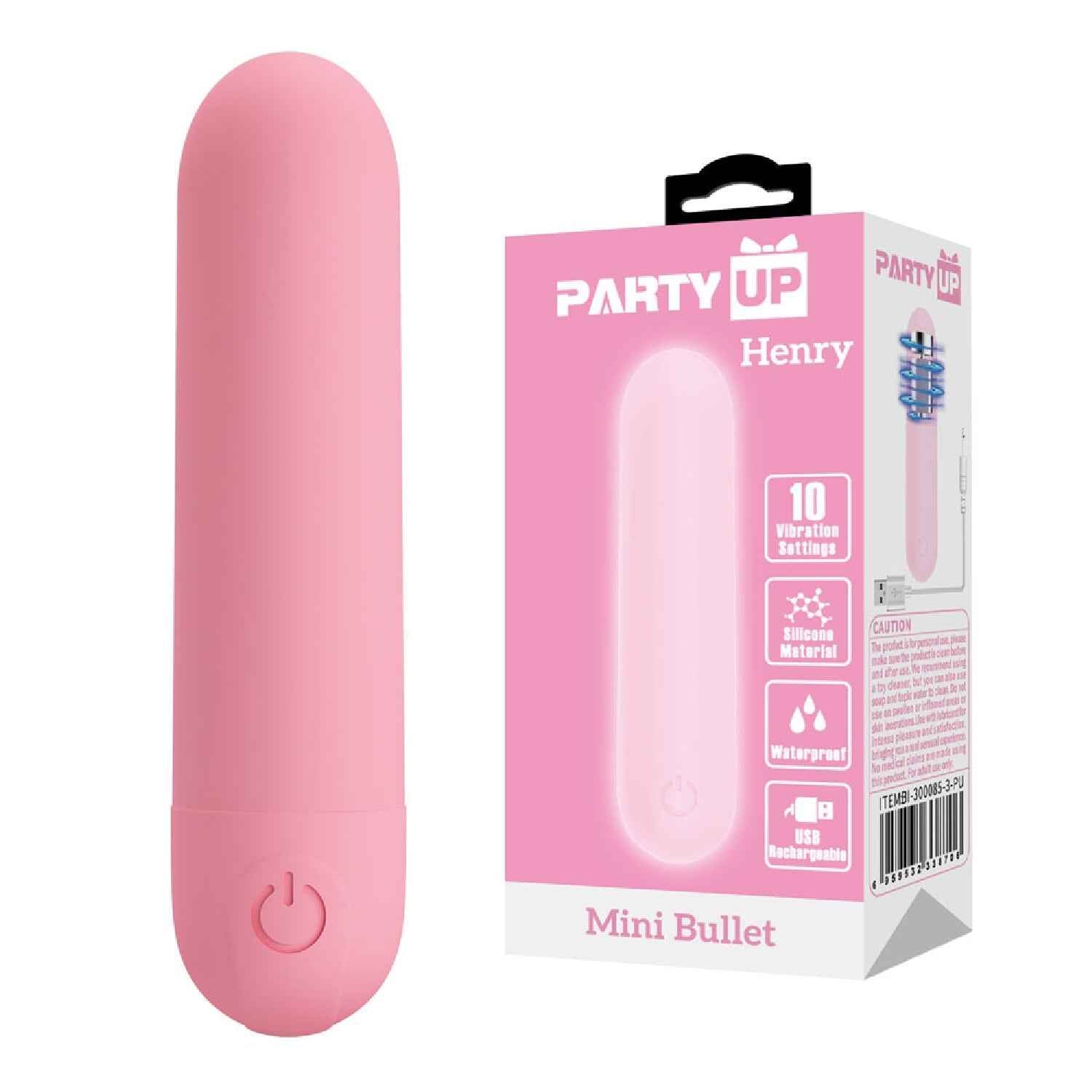 Party Up HENRY Mini Bullet - Pink