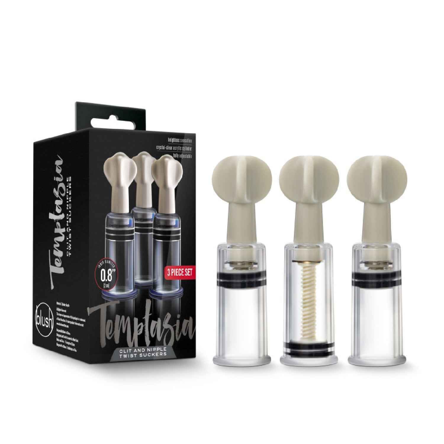 Temptasia Clit and Nipple Twist Suckers