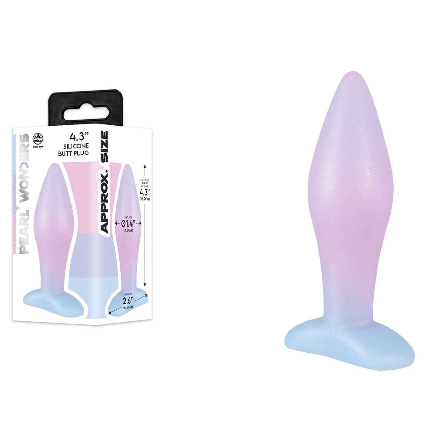 Pearl Wonders - Silicone Butt Plug