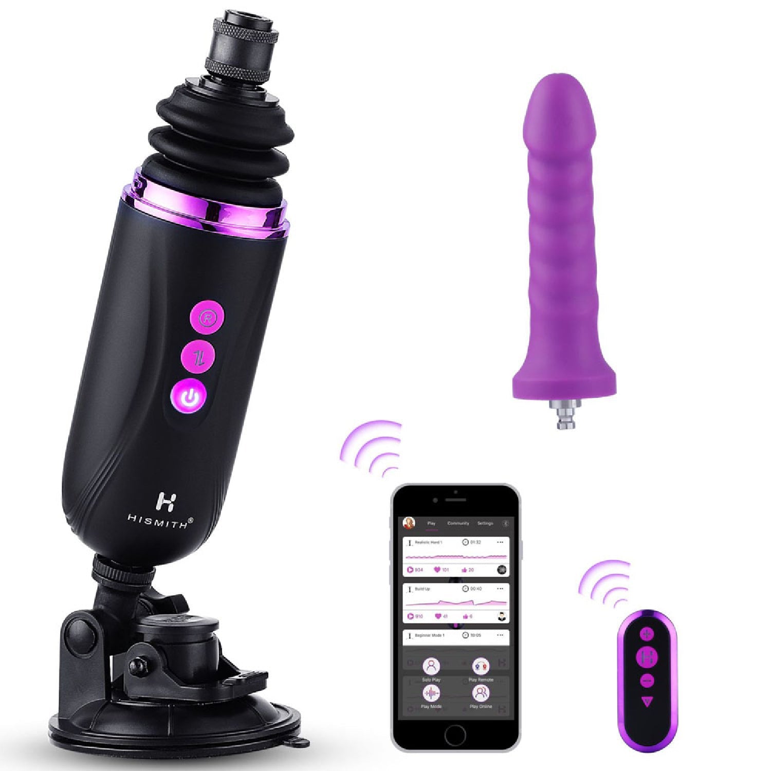 Hismith Capsule Portable App &amp; Remote Control Sex Machine