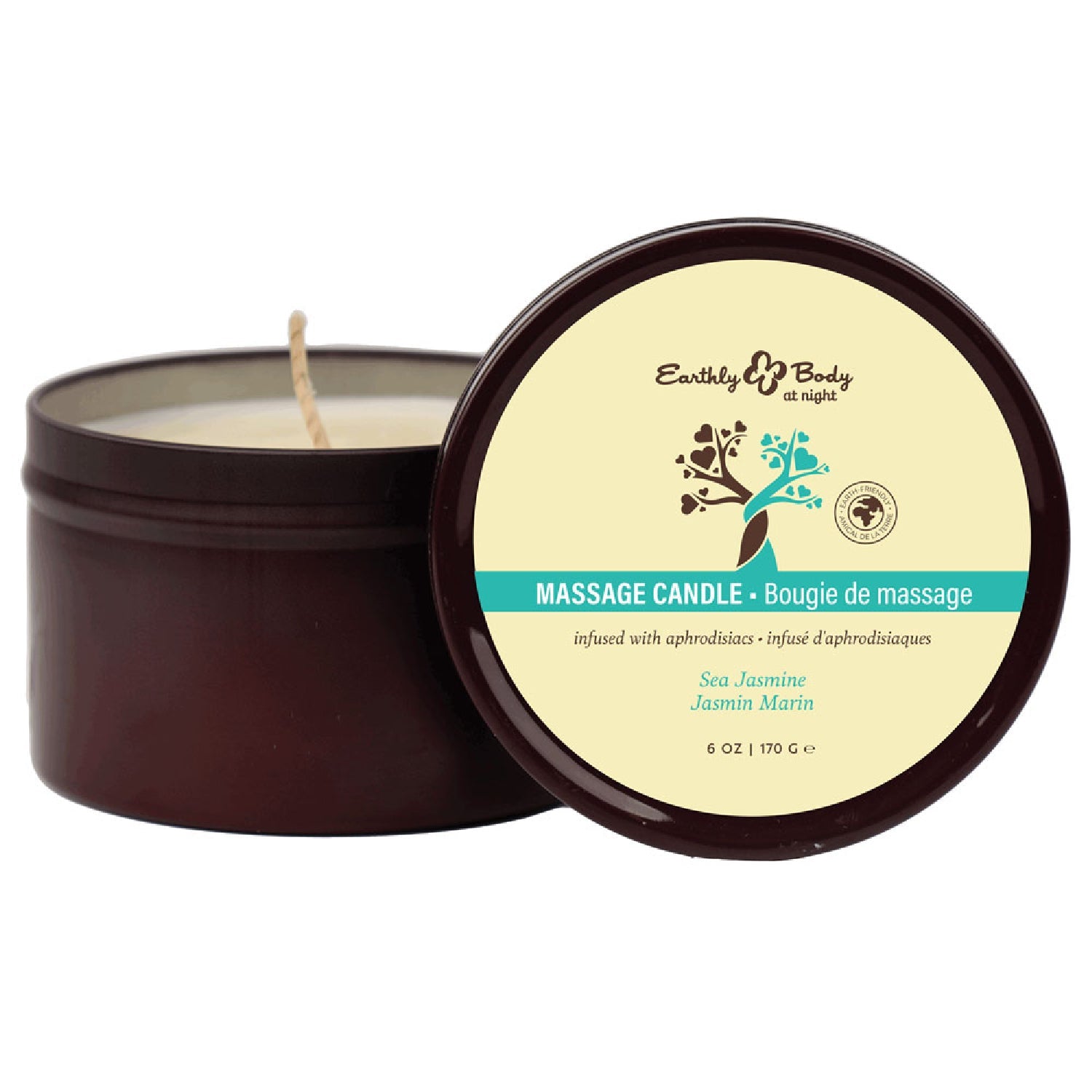 EB Aphrodisiac Massage Candle - Sea Jasmine