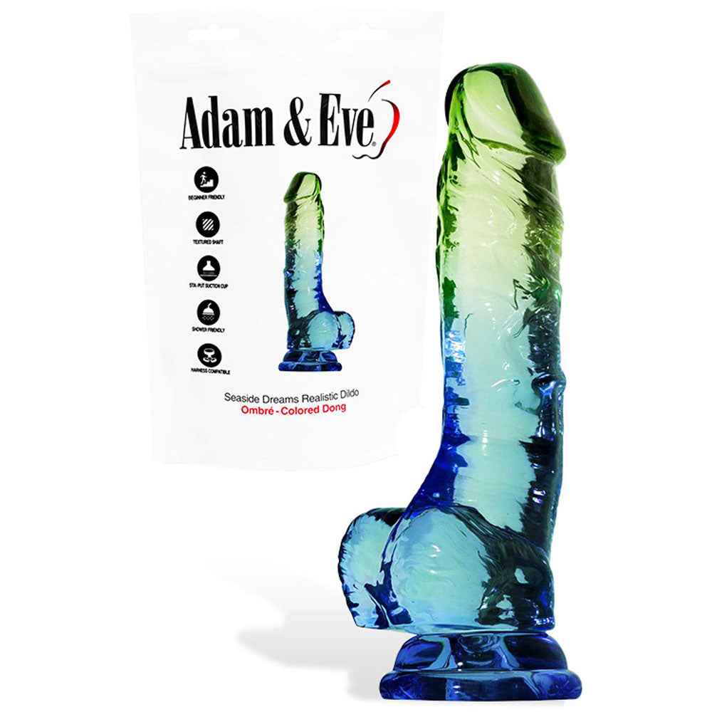 Adam and Eve SENSUAL SEASIDE 8.5'' Dildo