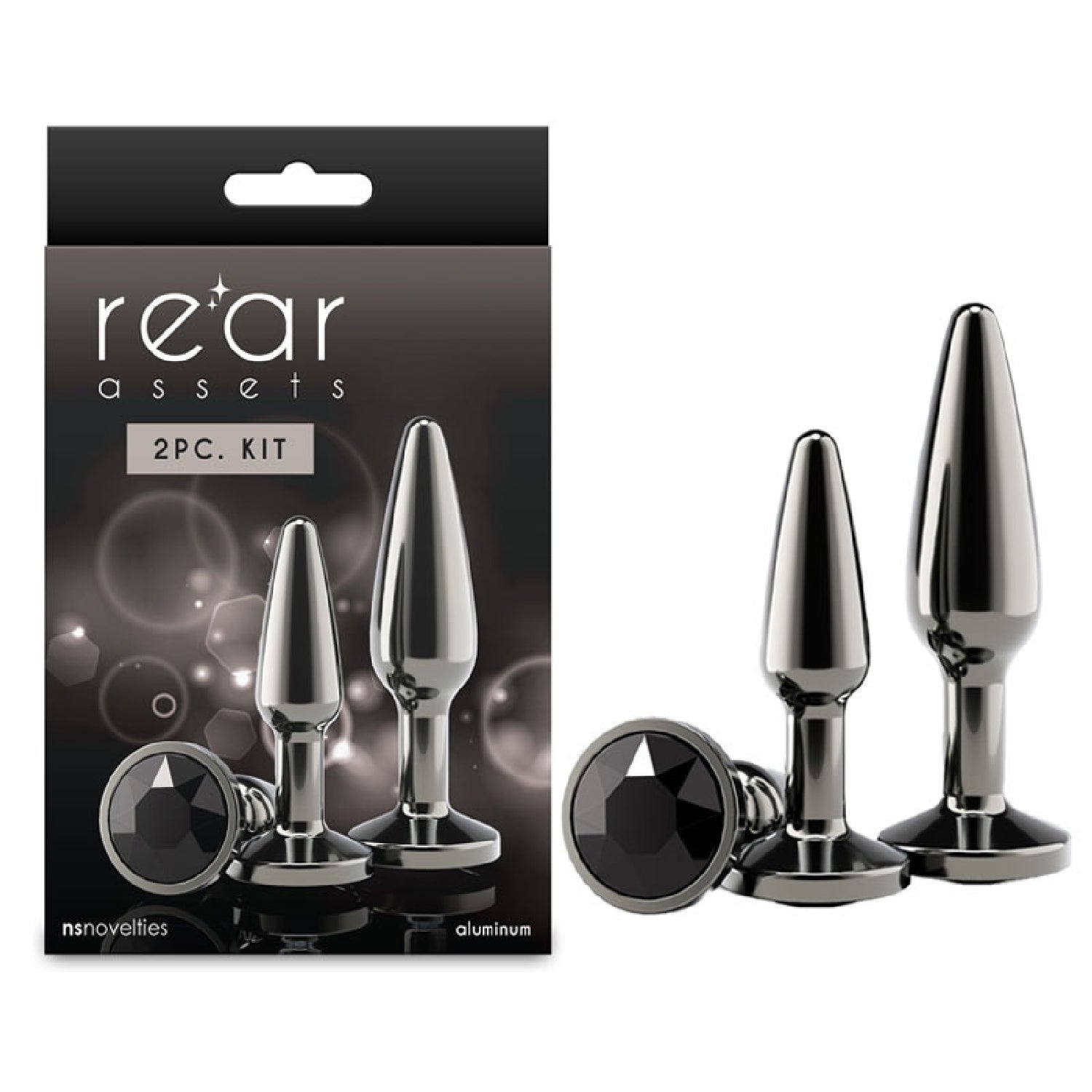 Rear Assets Tapered Trainer Kit - Gunmetal