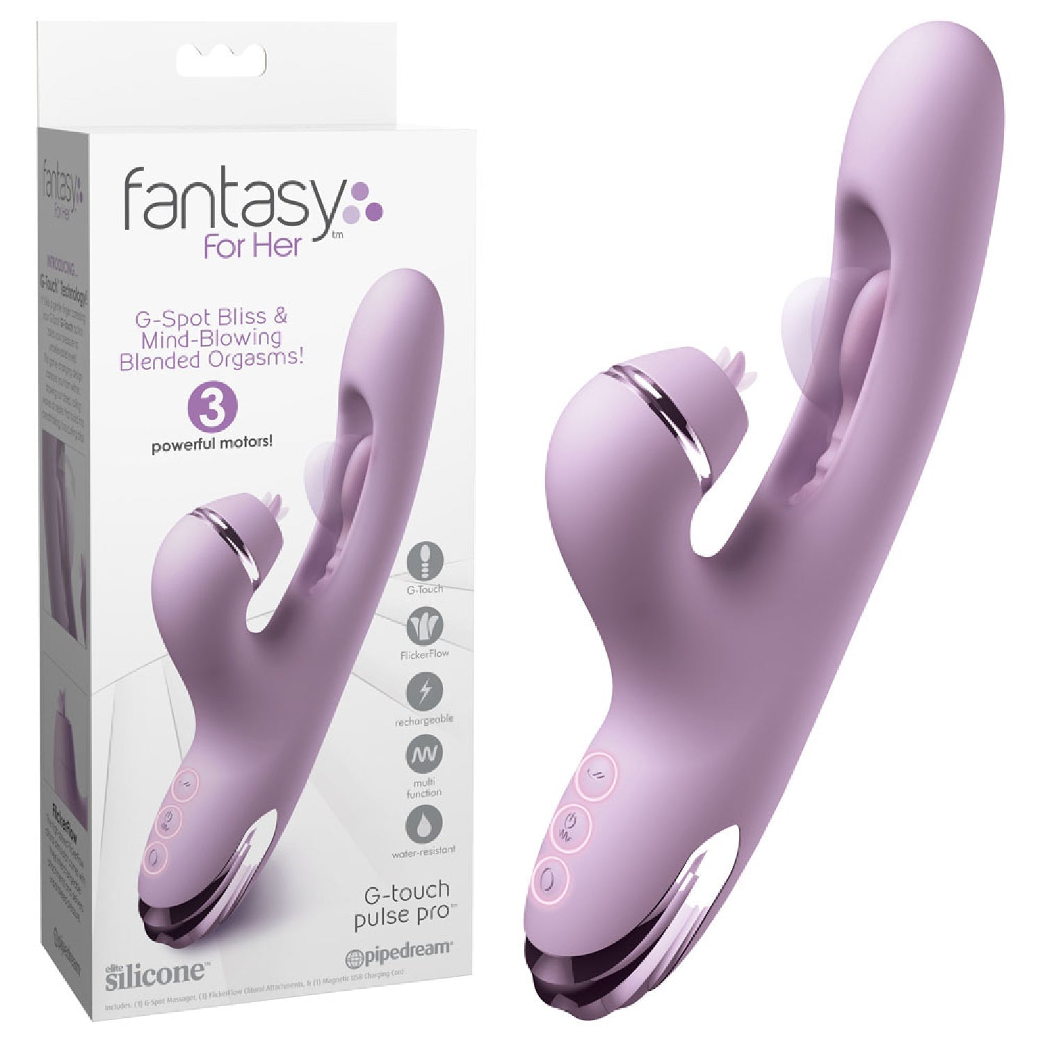 Fantasy For Her G-Touch Pulse Pro - Purple