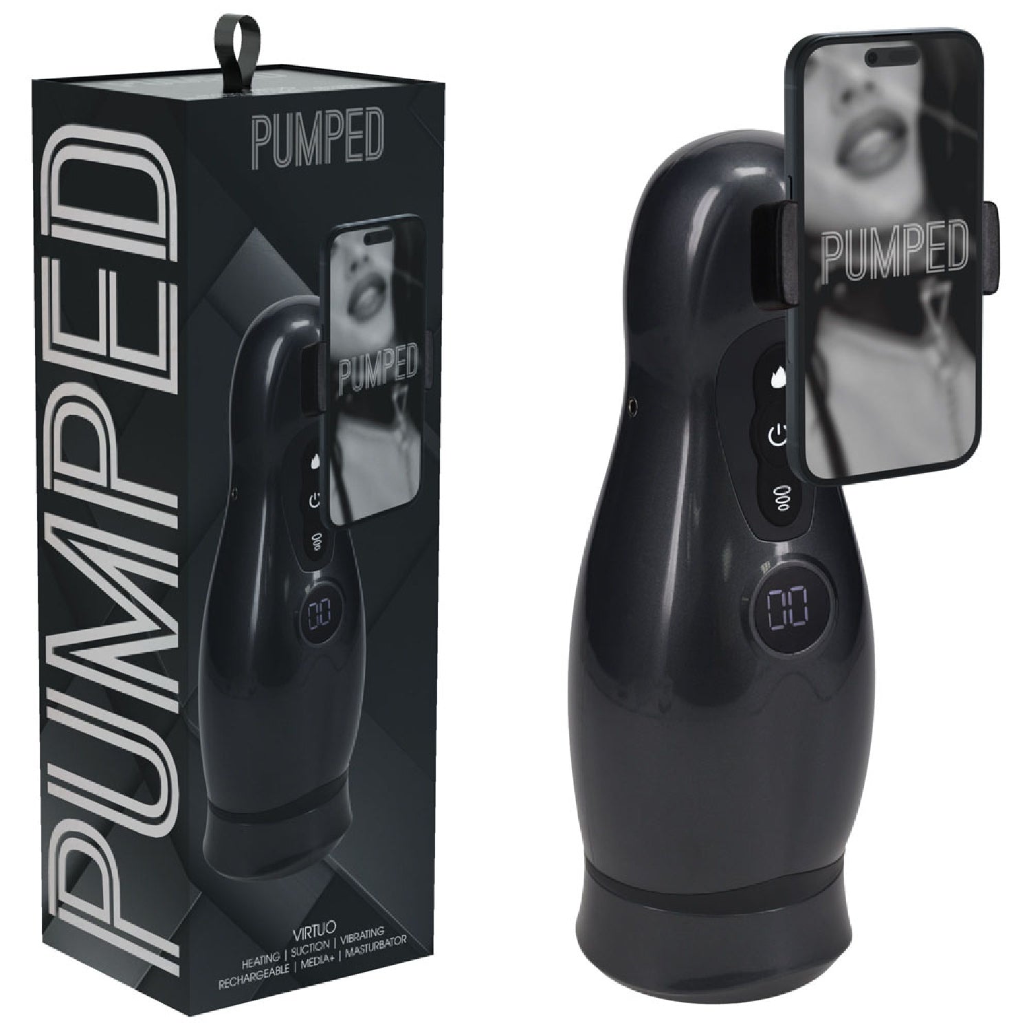 PUMPED Virtuo - Gunmetal