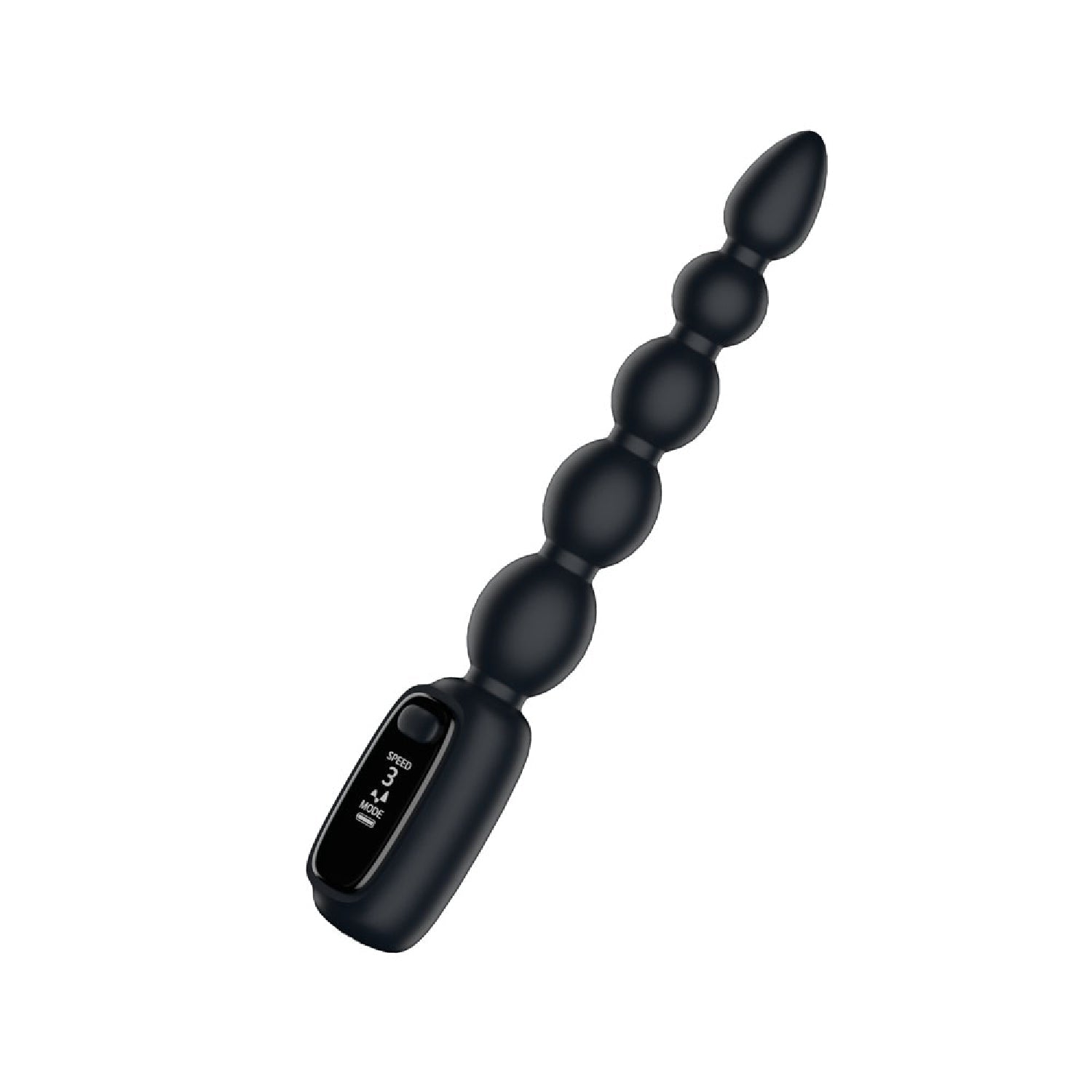 Passion Play Vibrating Anal Beads with LED Screen