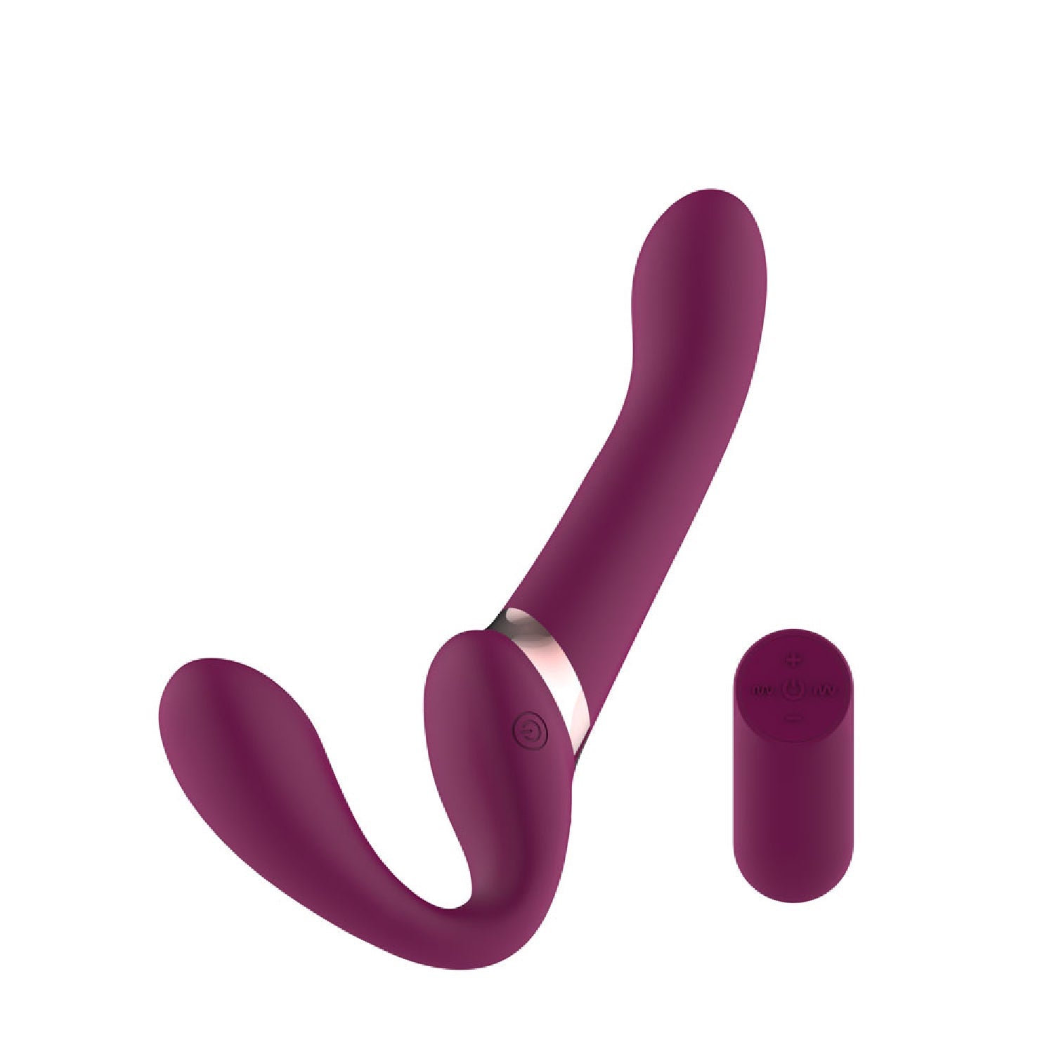 Passion Play Strapless Dildo with Remote Controller