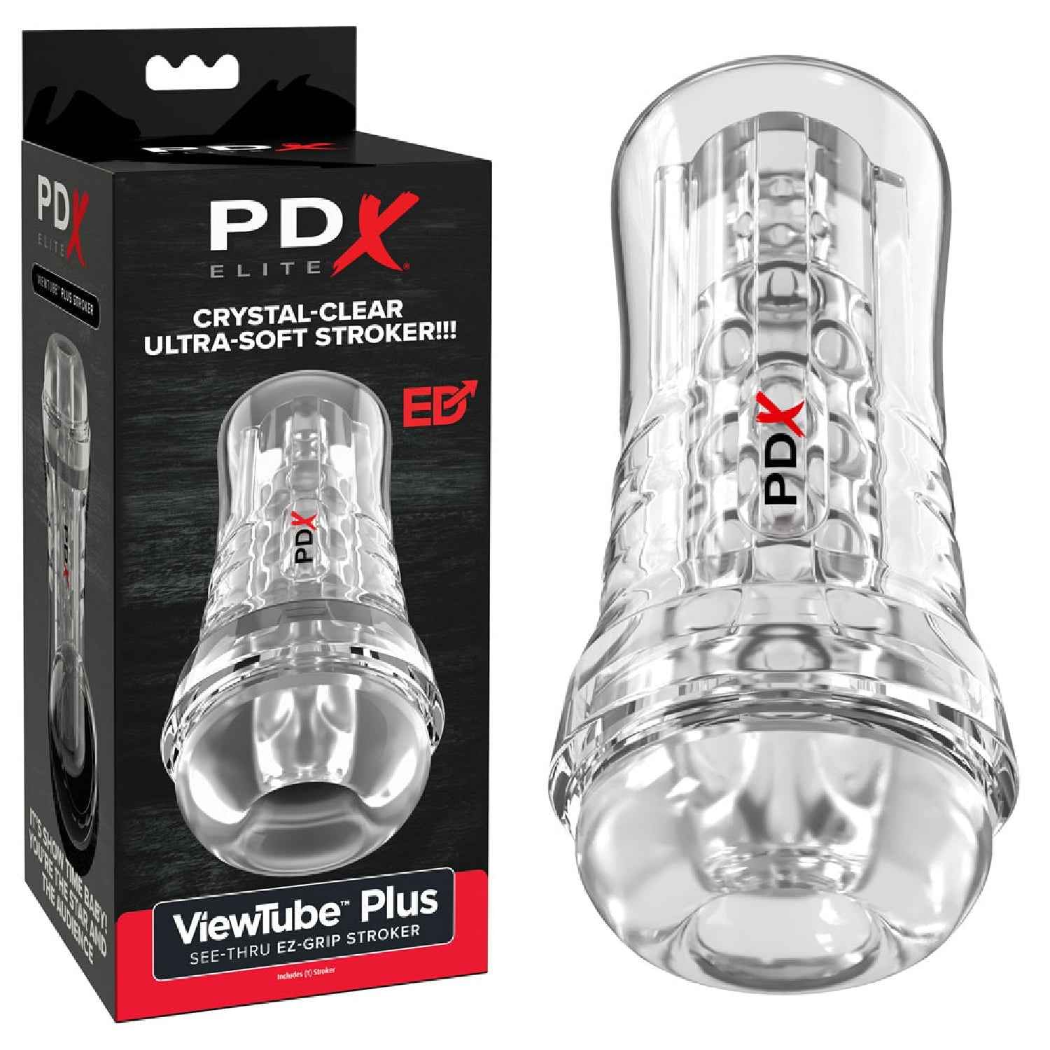 PDX Elite ViewTube EZ-Grip Stroker
