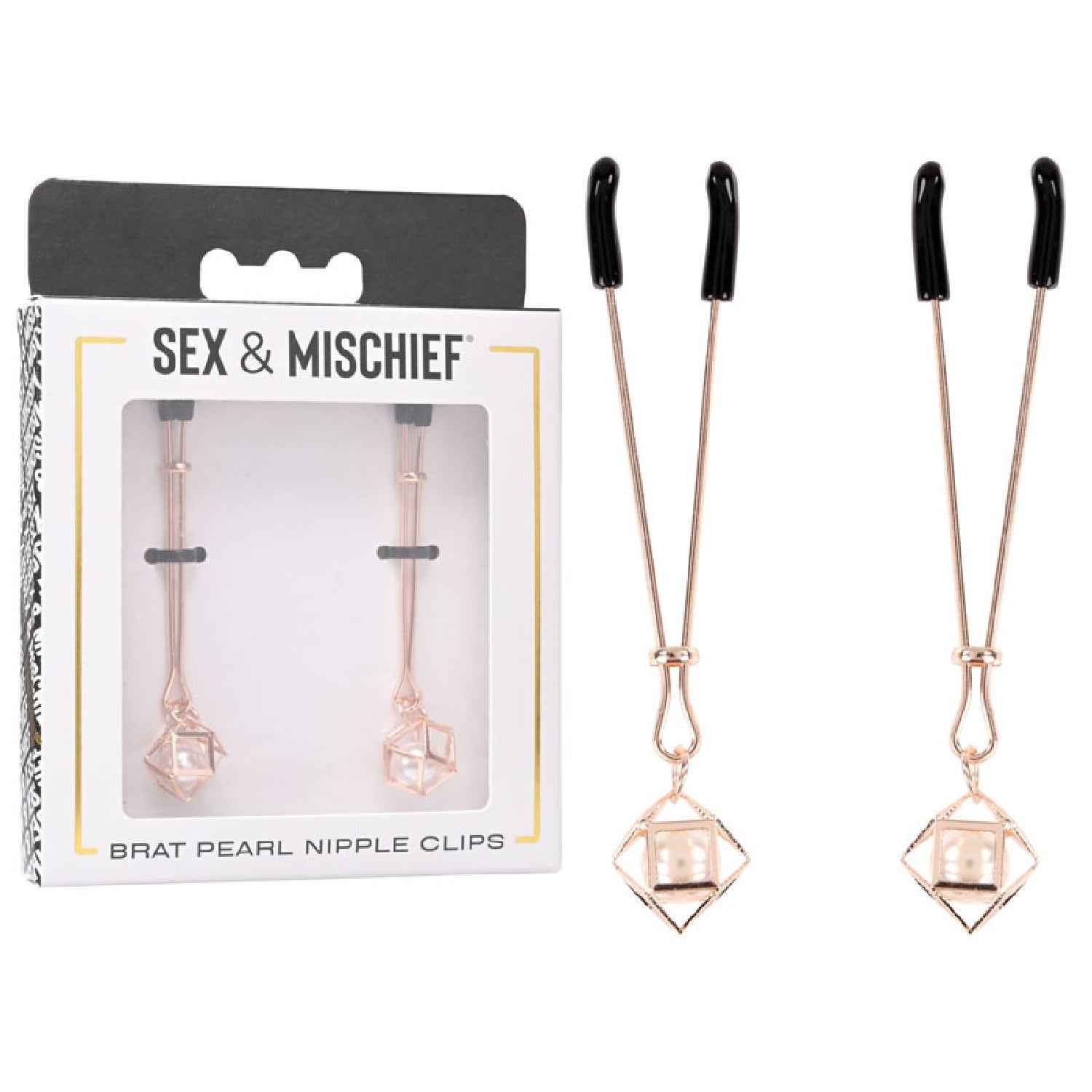 Sex and Mischief Brat Pearl Nipple Clips