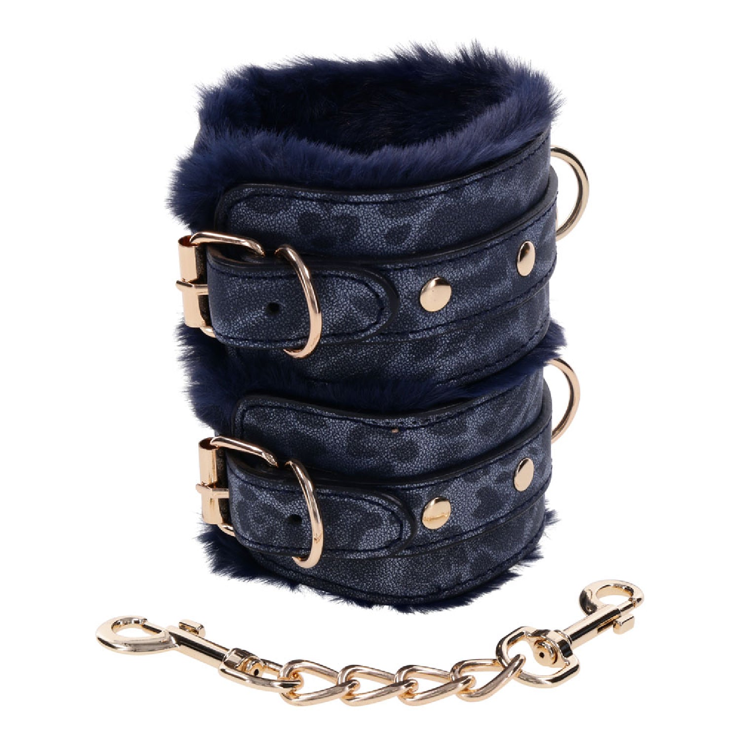 Sex and Mischief Cougar Fur Handcuffs