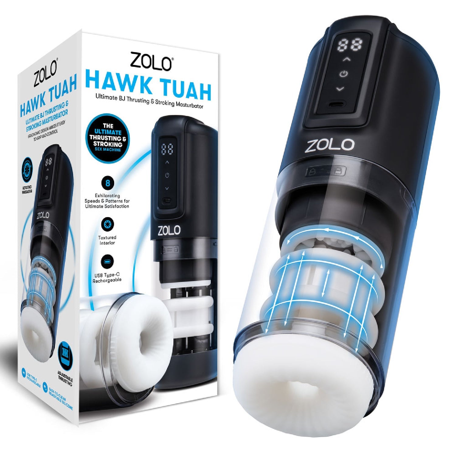 Zolo HAWK TUAH Ultimate BJ Stroker