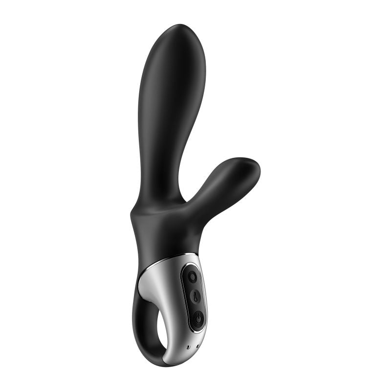 Warming Connect App Anal Vibrator - Heat Climax Plus - Black - K. P.