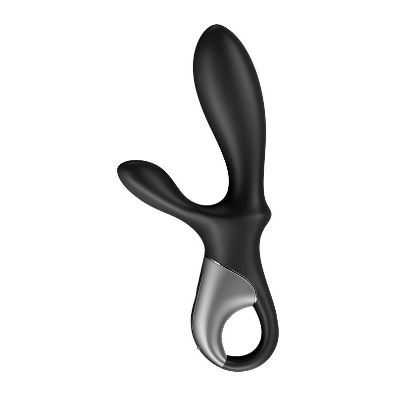 Warming Connect App Anal Vibrator - Heat Climax Plus - Black - K. P.