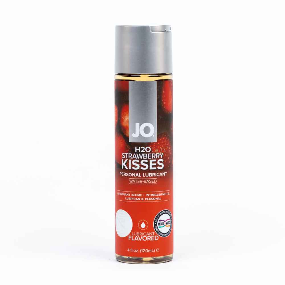 JO H2O Strawberry Kisses Lube - 120 mL