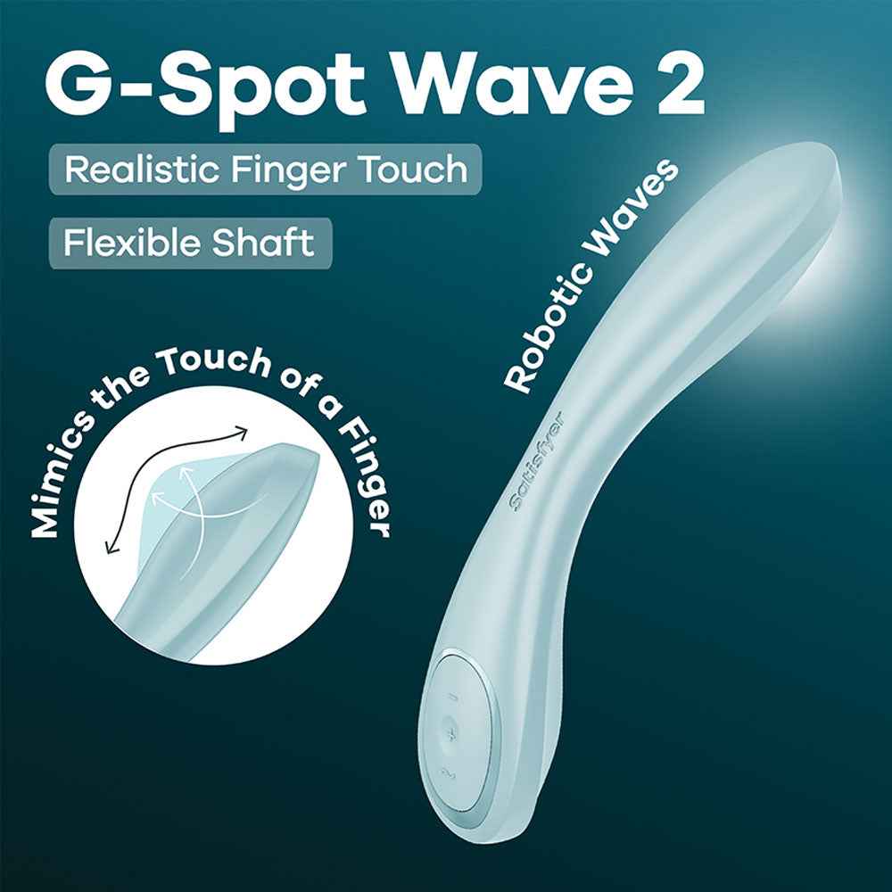 Satisfyer G-Spot Wave 2 - Ice Blue