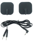 Zeus Deluxe Black Electro Pads 2 Pk