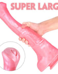 Duke Horse Dong w Balls Pink XXL