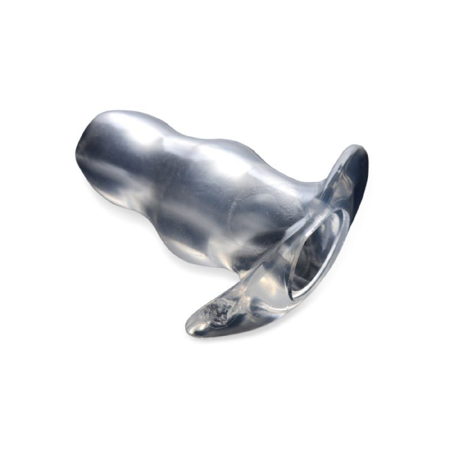 Clear View Hollow Anal Plug Medium