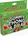 Sweet and Sour Gummy Thong and Bra