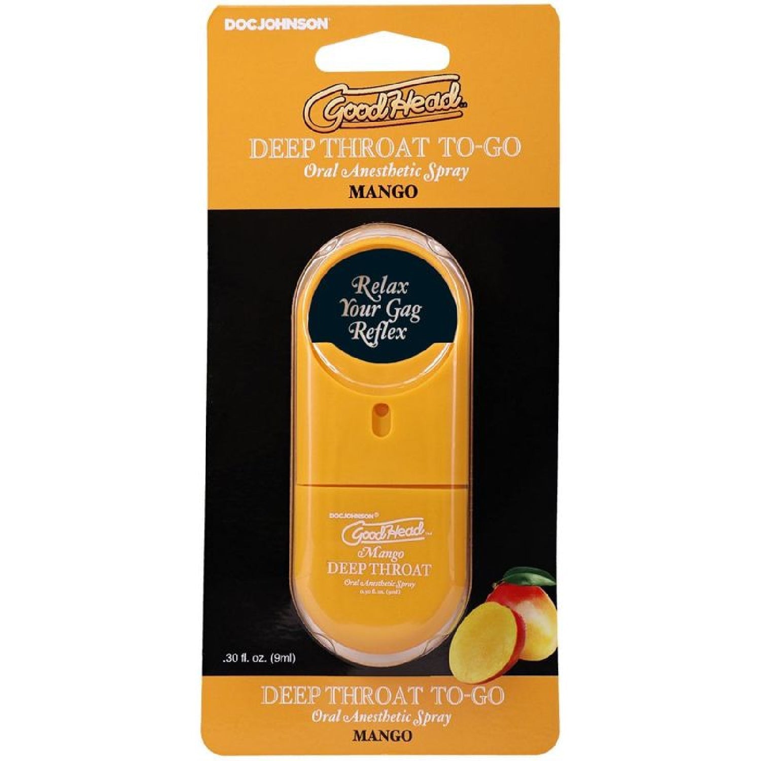 GoodHead To-Go Deep Throat Spray Mango 9ml