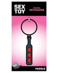 Hearts Paddle Keychain