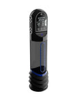 ISP90 Curve Infrared Automatic LCD Penis Pump Blue