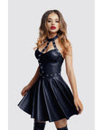 Glossy Marisa Noir Wetlook Dress