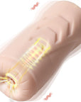 Suctroker Dual Density Vibrating Sucking Vaginal Masturbator V1