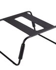 Sex Chair Adjustable Height Black TPU Seat
