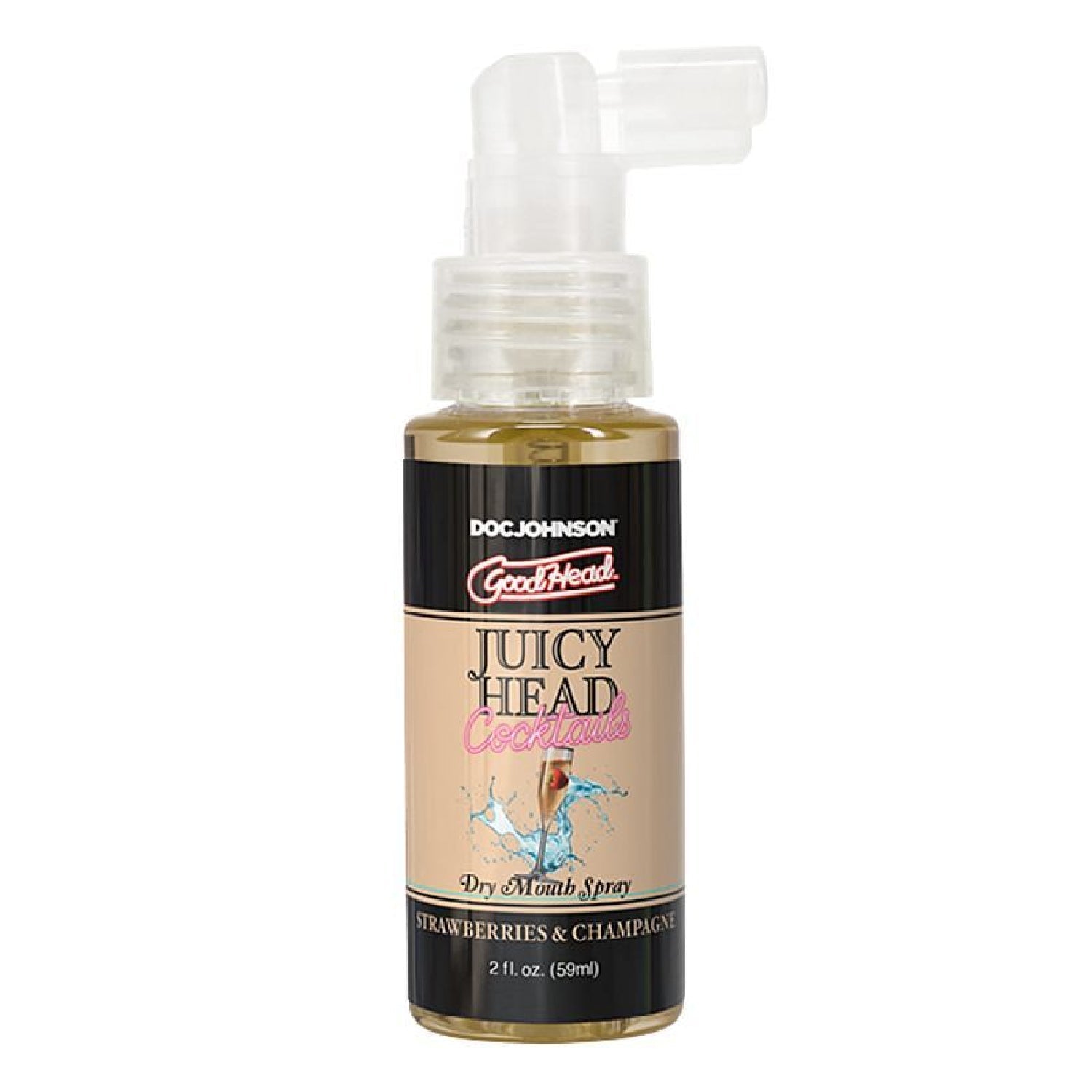 GoodHead Juicy Head Spray Cocktails Strawberries and Champagne 59ml