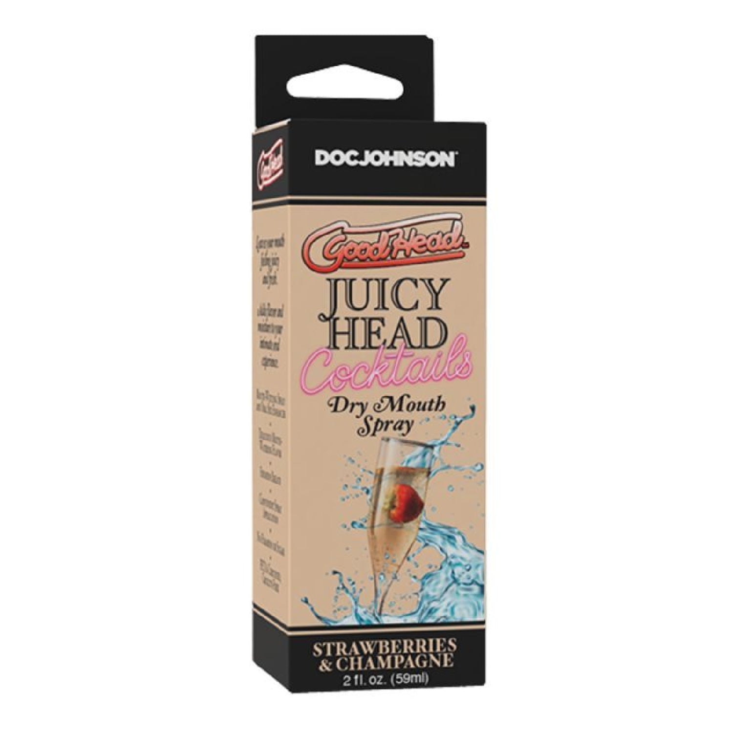 GoodHead Juicy Head Spray Cocktails Strawberries and Champagne 59ml