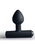 Nova Solaris Tapered Butt Plug Vibrator Black