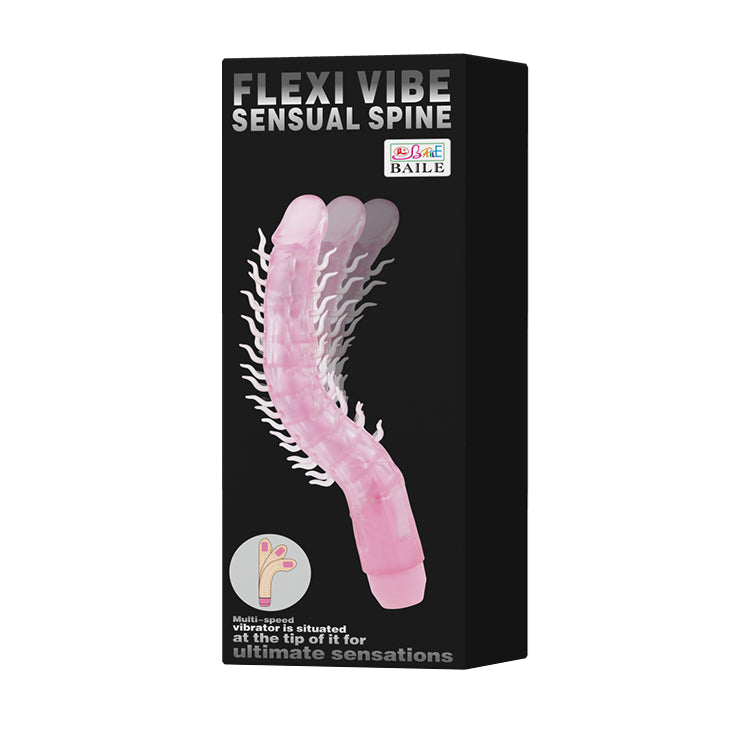 Dildo Vibrator Bendable Naughty Pussy - Pink - K. P.