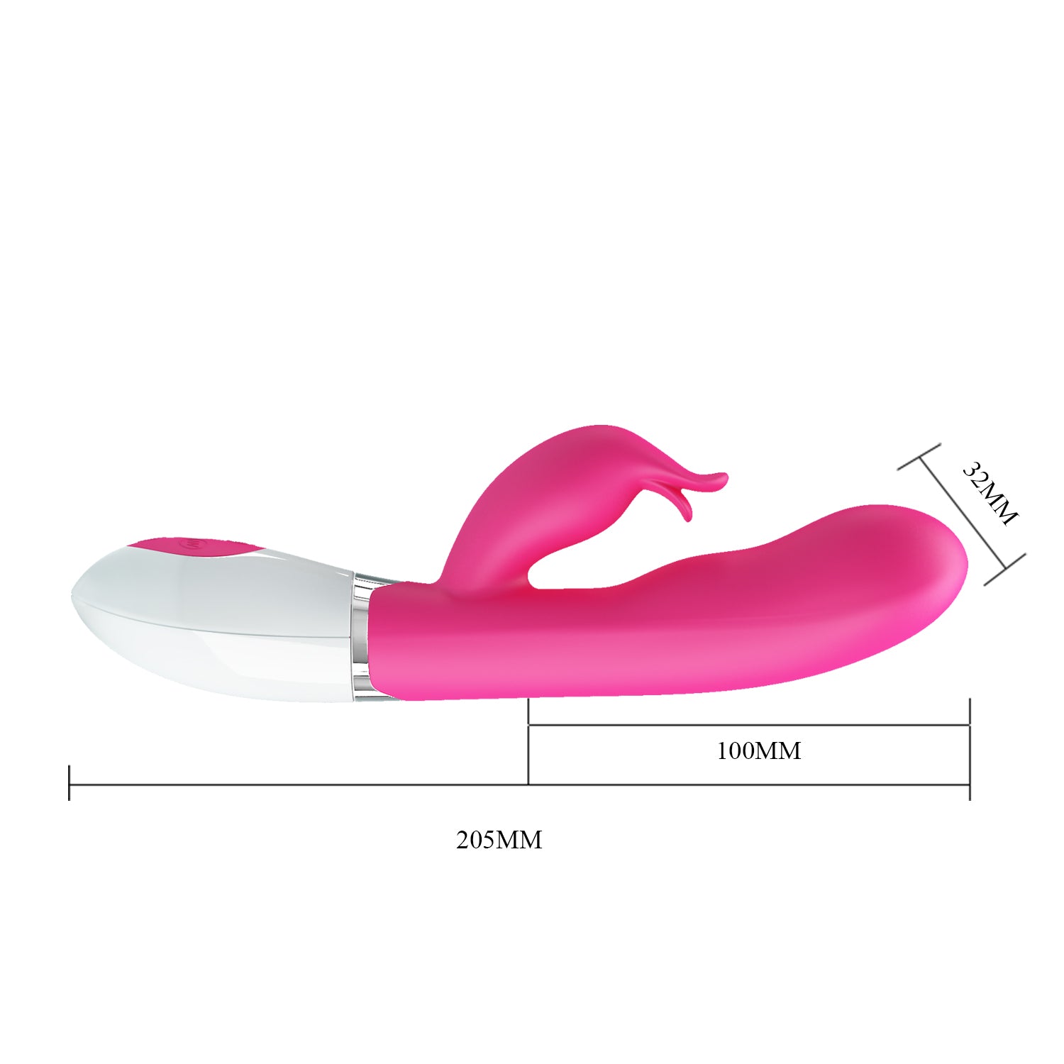 Rabbit Vibrator - Felix - Pink - K. P.