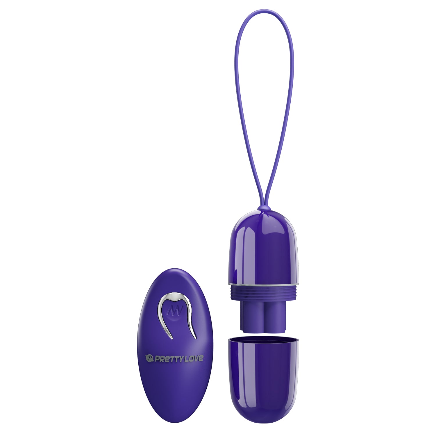 Remote Control Vibrating Love Egg - Arvin - Youth - Purple - K. P.