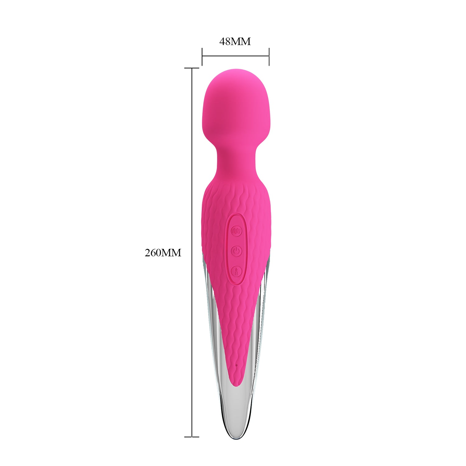 Heating Massage Wand - Antony - Youth - Purple - K. P.