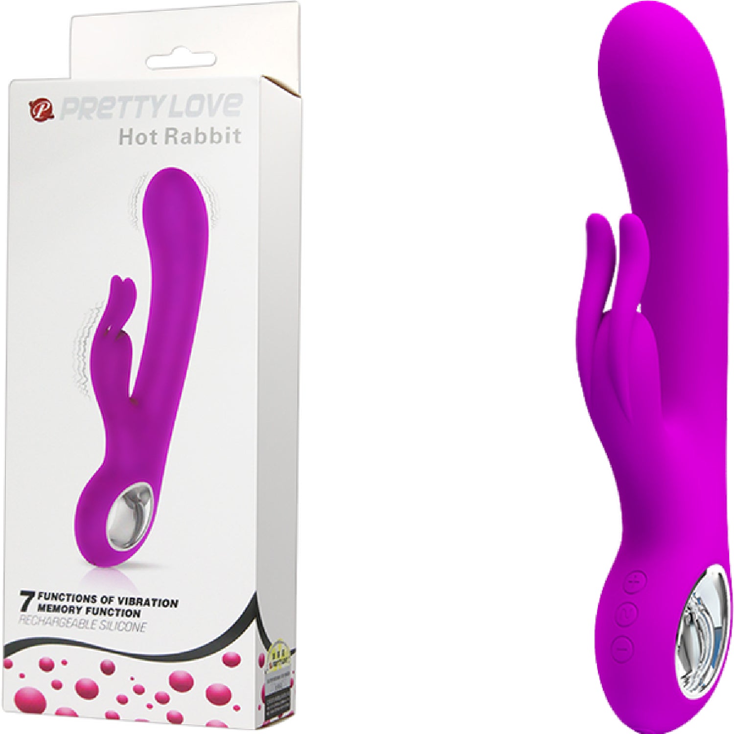 Rabbit Vibrator - Multiple Colours - K. P.