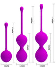 Kegel Ball Kit - Purple - K. P.