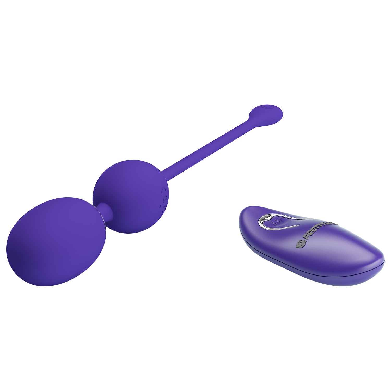 Remote Control Vibrating Love Egg - Willie - Youth - Purple - K. P.