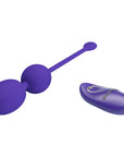 Remote Control Vibrating Love Egg - Willie - Youth - Purple - K. P.