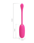 Super Soft Silicone Vibrating Love Egg - Julius - Multiple Colours - K. P.