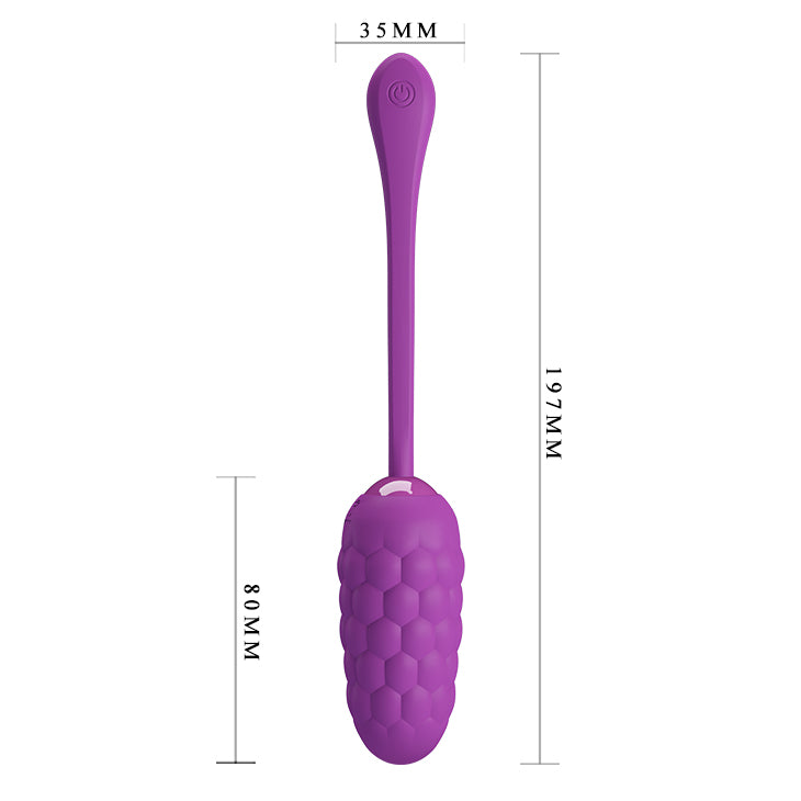 Super Soft Silicone Vibrating Love Egg - Marina - Multiple Colours - K. P.