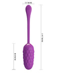 Super Soft Silicone Vibrating Love Egg - Marina - Multiple Colours - K. P.