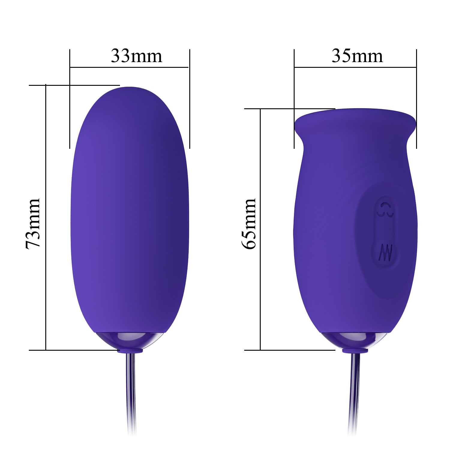 Licking Love Egg - Daisy - Youth - Purple - K. P.