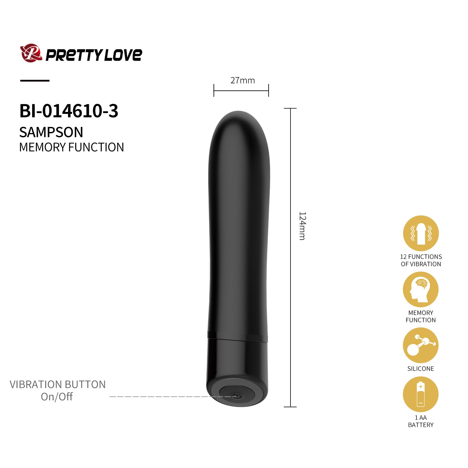 30th Anniversary Collection Sex Toys - Black - K. P.