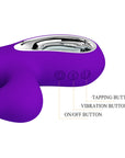 Sucking Rabbit Vibrator - Jersey - Purple - K. P.