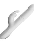 Thrusting & Rotating Rabbit Vibrator - Reese - White - K. P.