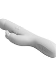 Thrusting & Rotating Rabbit Vibrator - Reese - White - K. P.