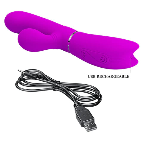 Clitoris Vibrator - Purple - K. P.