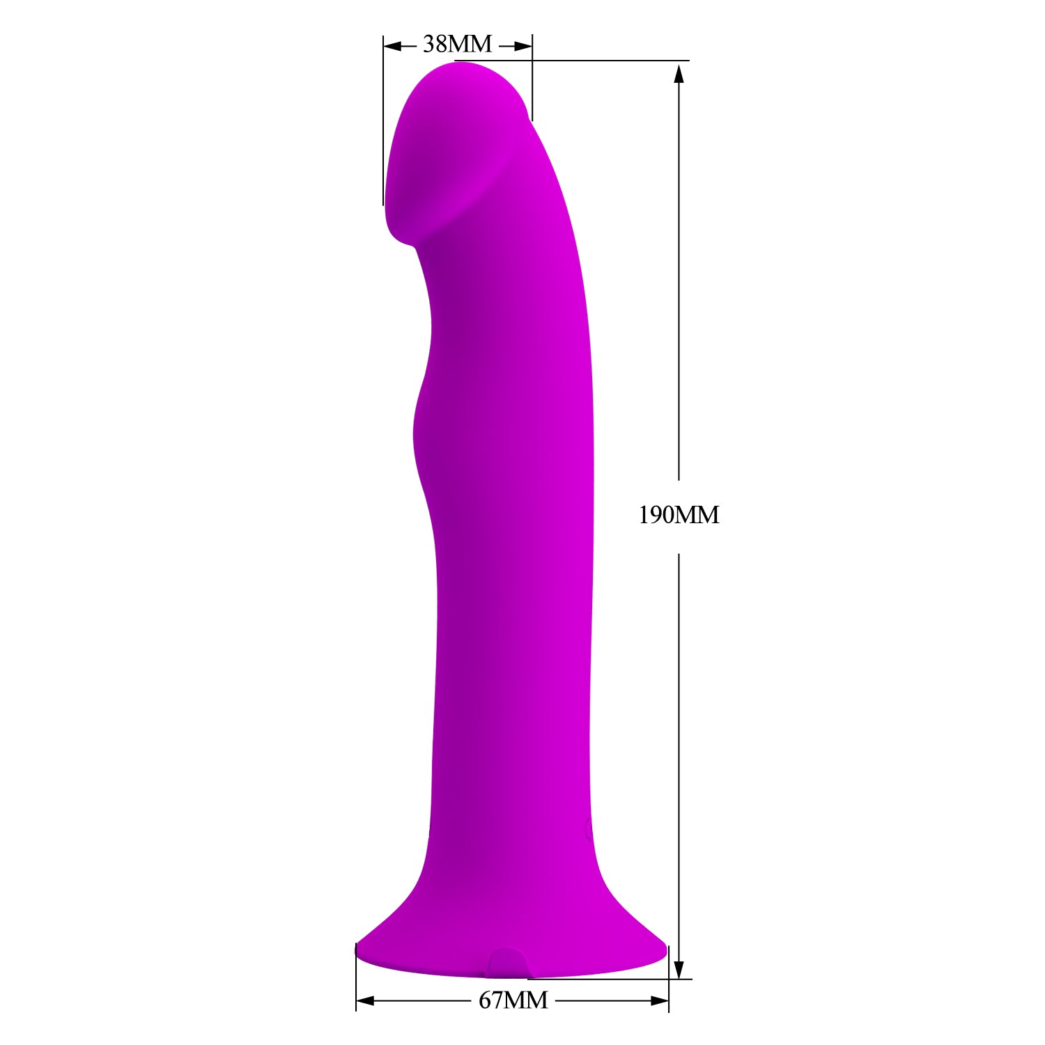 Pulse Wave Vibrator - Murray - Purple - K. P.